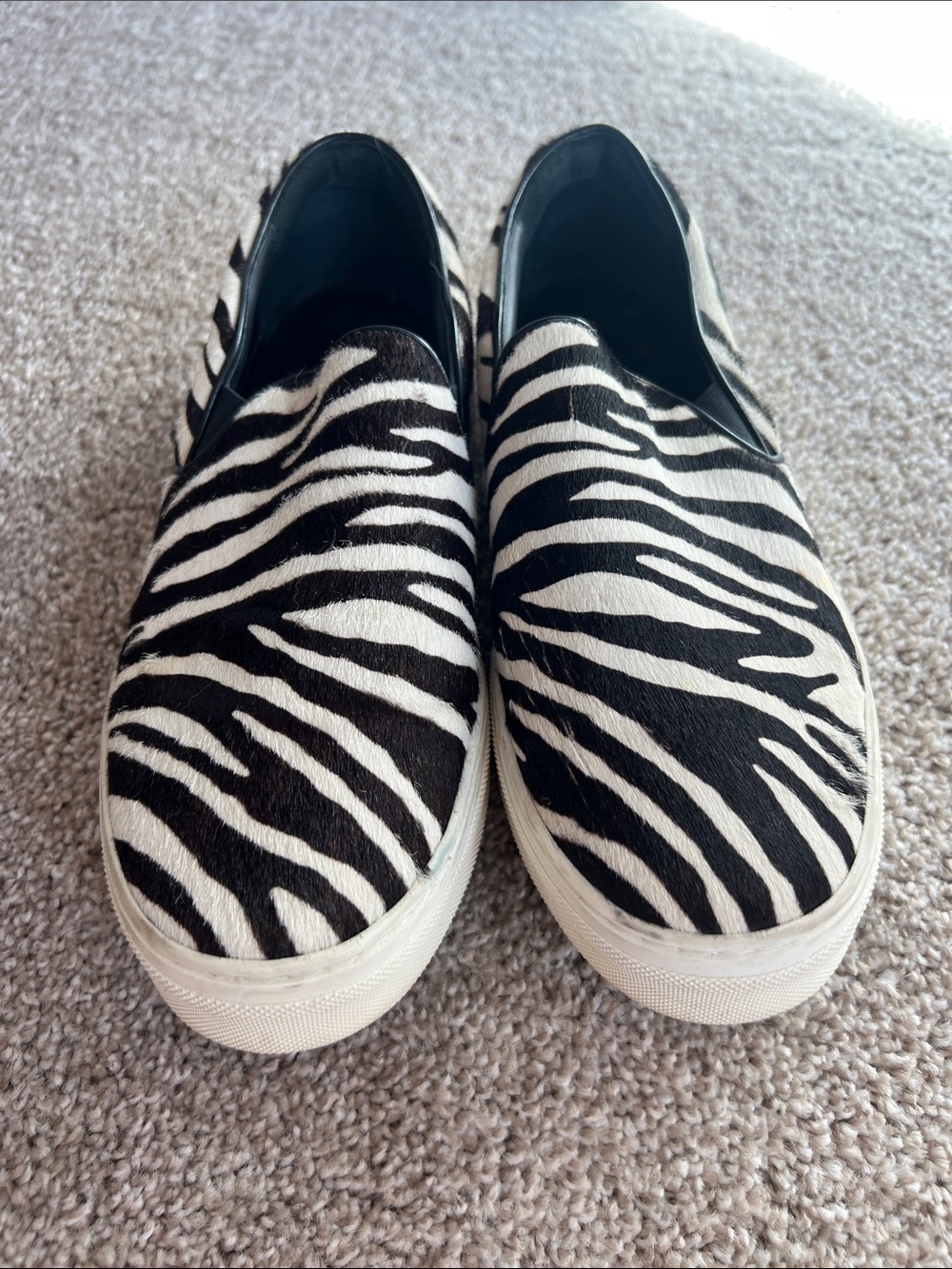 Celine Ponyhair Slip-0n Sneakers Sz 39